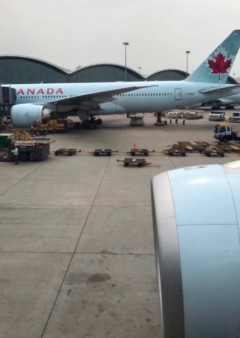 The Air Canada Flight That Would Bring Me Home In A Couple Of Days 