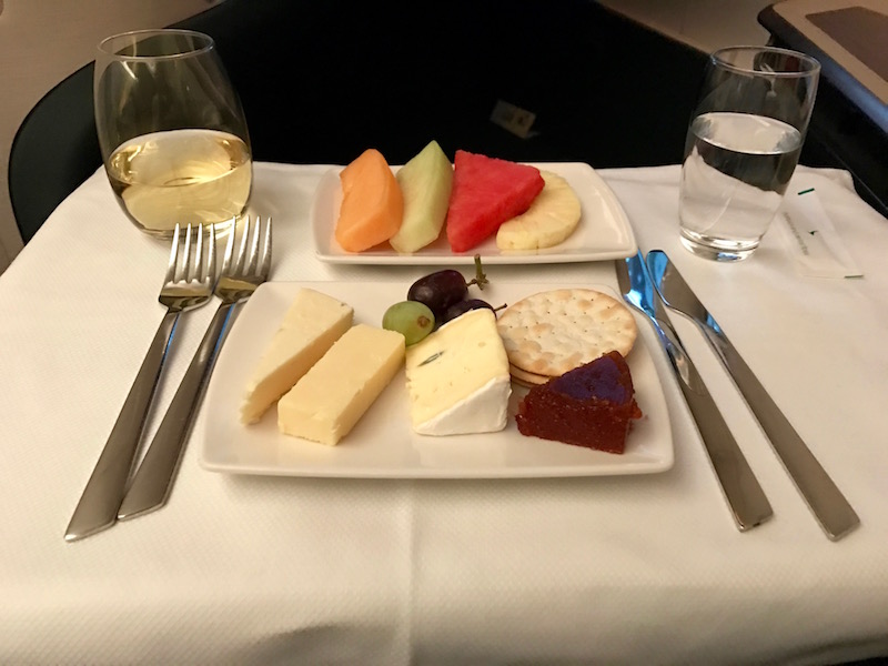 Cheese And Fruit Plate 