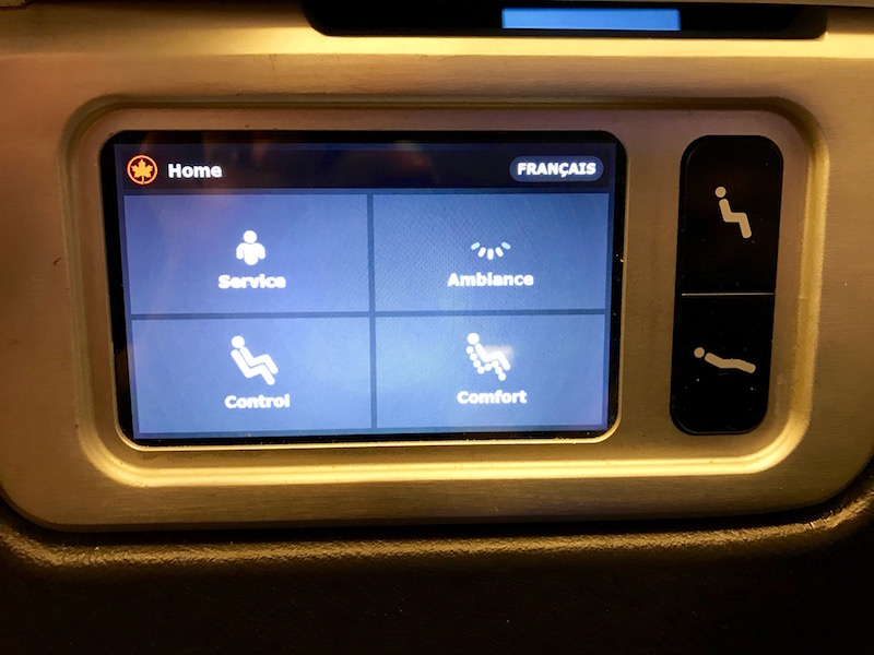 Touchscreen Pod Controls 