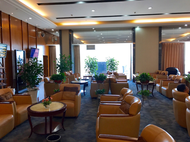 Chongqing Airport VIP Lounge Seating