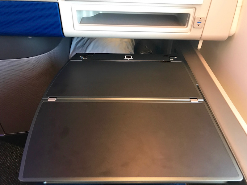 Tray Table Extended 
