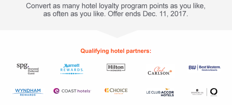 Qualifying Hotel Partners 