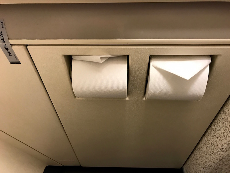 Toilet Paper Always Folded Neatly 