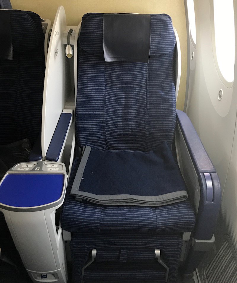 ANA 787 Business Class Cradle Seat