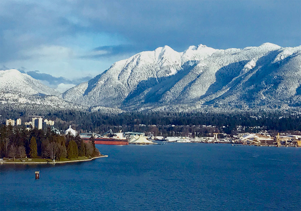 View from the Fairmont Pacific Rim, Vancouver, BC