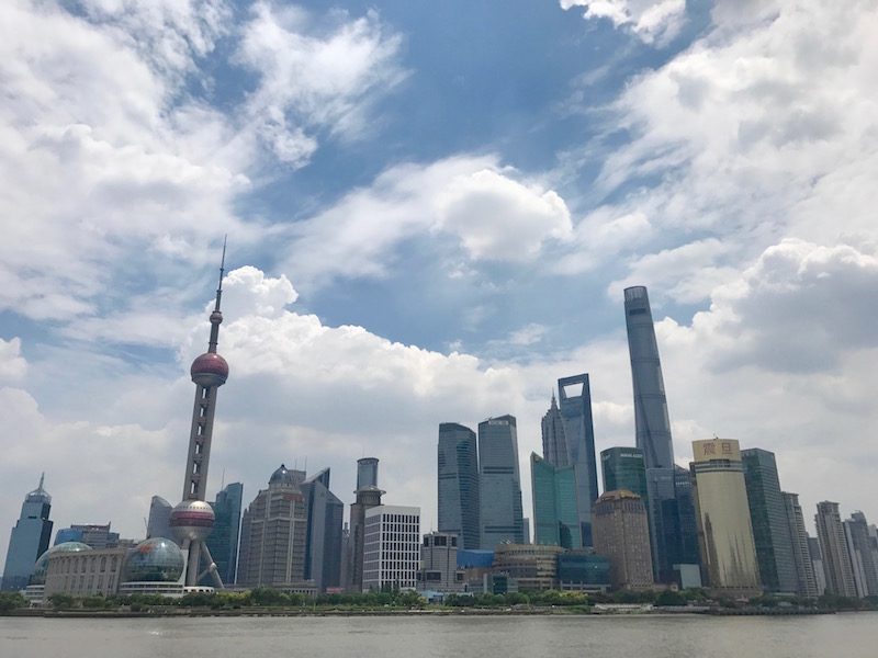 Great Views Of The Pudong Skyline