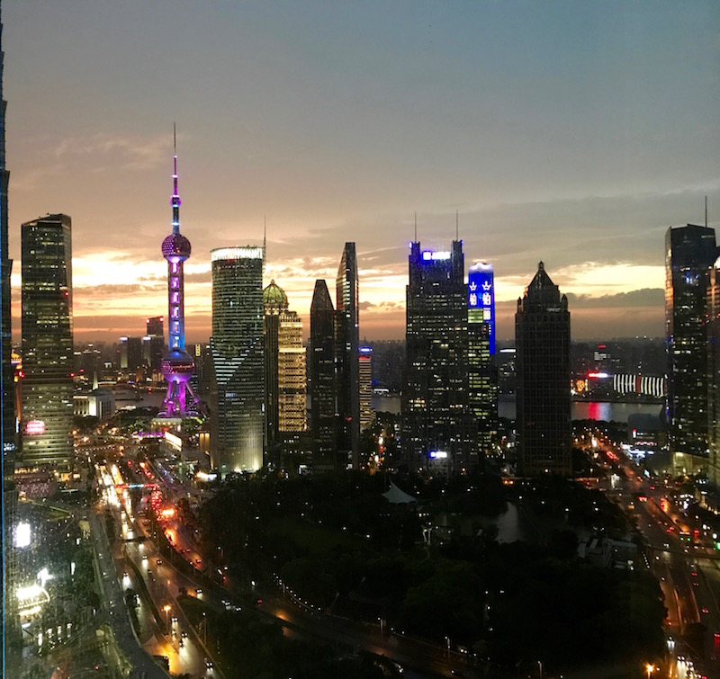 Shanghai Sunset View 