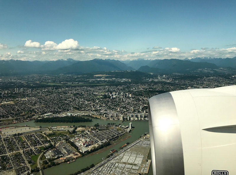 Views Approaching Vancouver 