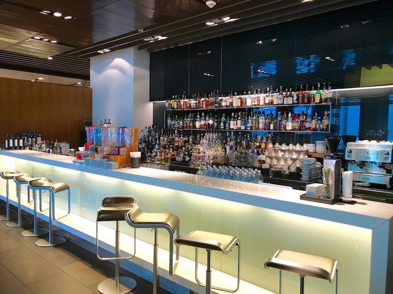 Lufthansa First Class Terminal Bar