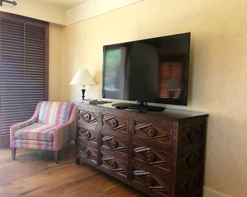 Bedroom Television And Sitting Area 