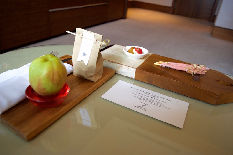 Ritz-Carlton Jakarta Pacific Place Welcome Amenity 