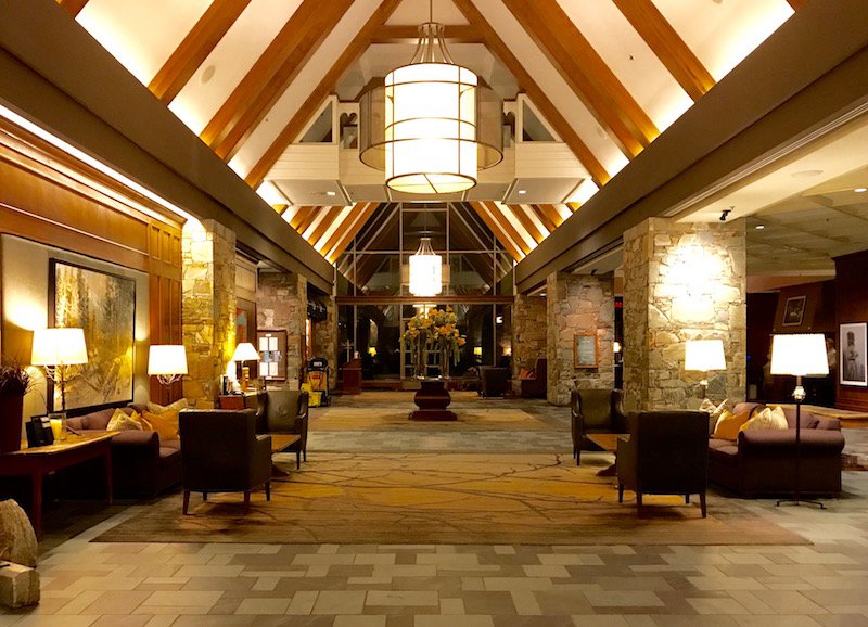 Fairmont Chateau Whistler Lobby 