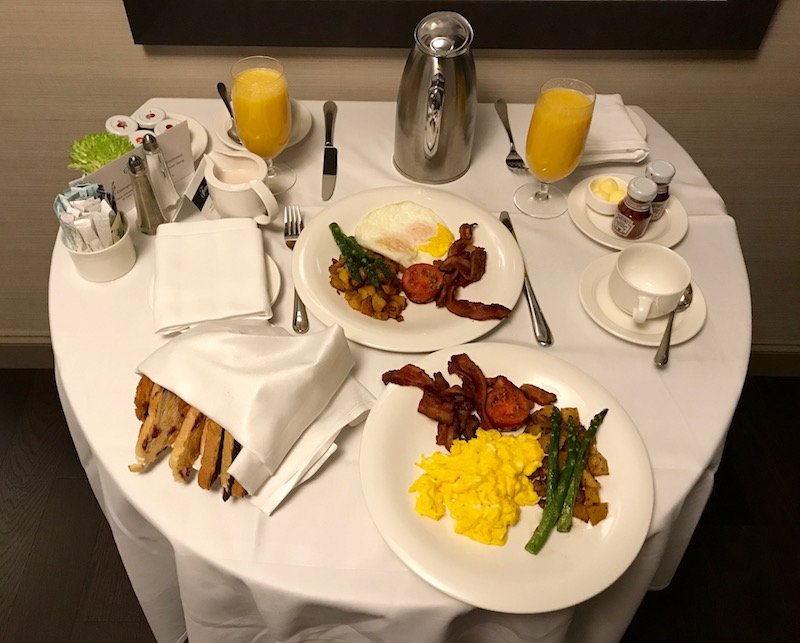 In-Room Dining Breakfast Included With Booking 