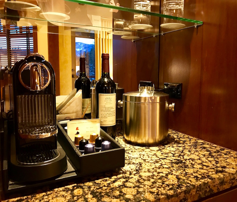 Four Seasons Resort Whistler Premier Suite Nespresso 