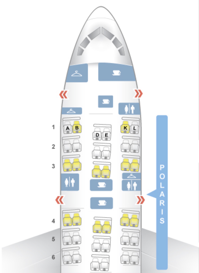 United Airlines Boeing 787 Business Class Seating