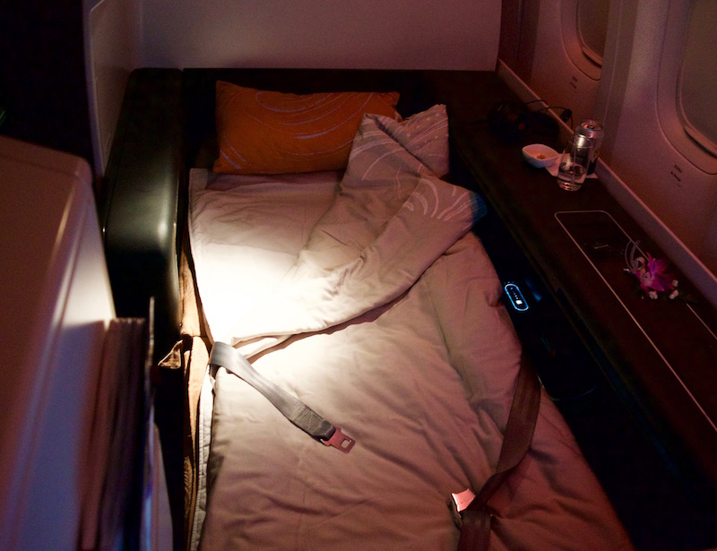 Air China First Class Bed
