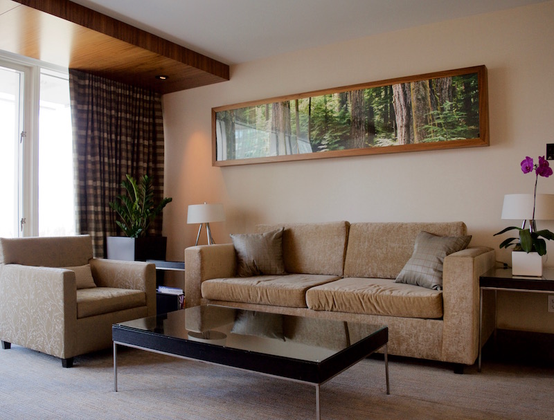 Fairmont Pacific Rim Stanley Park Suite Living Room