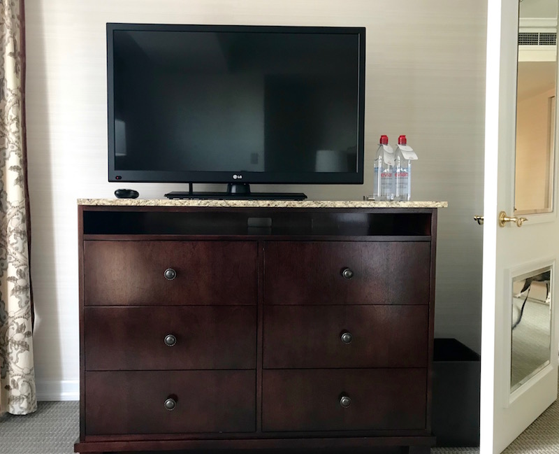 Bedroom Dresser And Television
