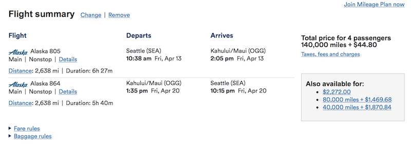 Alaska Airlines Seattle To Maui Flight