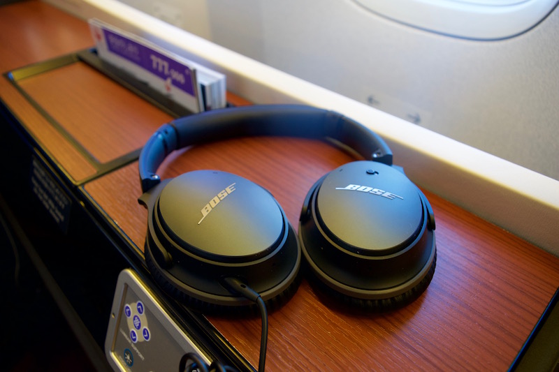 Japan Airlines Bose Noise Cancelling Headphones