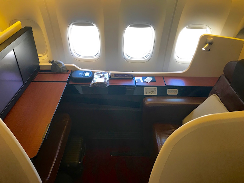 Japan Airlines Boeing 777 First Class Seat 2K