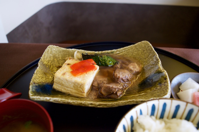 Japanese Steak And Tofu