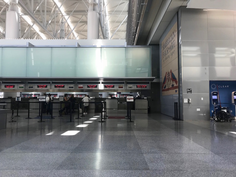 Japan Airlines Check-In Counters In San Francisco
