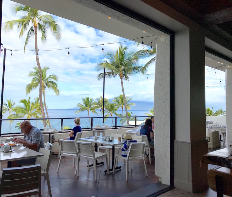 Marriott Wailea Beach Resort Maui Breakfast Views