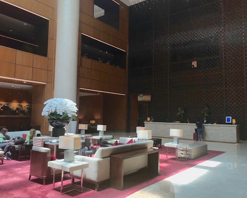 Singapore Marriott Tang Plaza Hotel Lobby