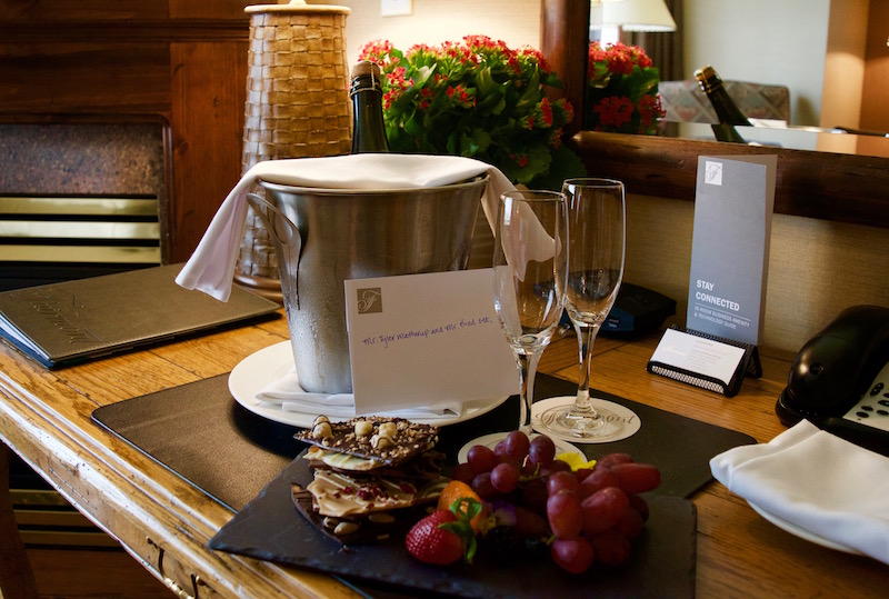Fairmont Chateau Whistler Welcome Amenity