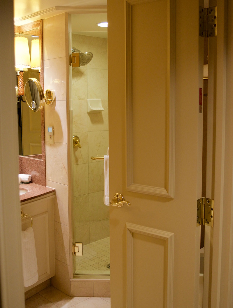 Fairmont Chateau Whistler Gold Floor King Room Bathroom Entrance