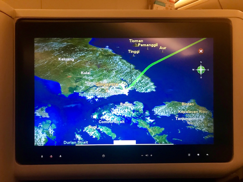 In-Flight Map