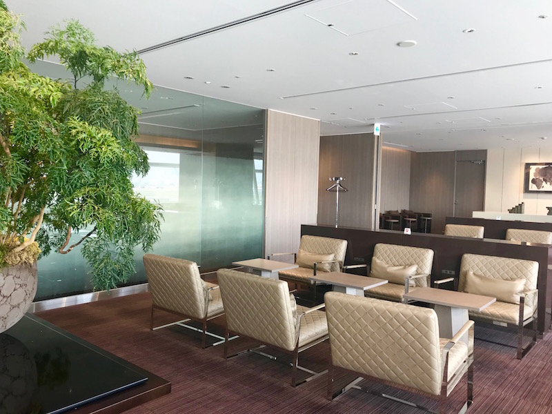 Japan Airlines First Class Lounge Tokyo Haneda Airport