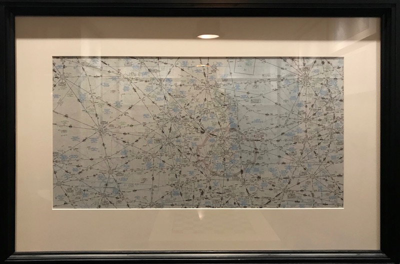 Vintage Maps Covering The Wall