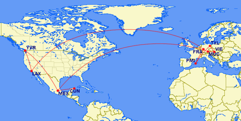 Aeroplan To Europe Via Mexico
