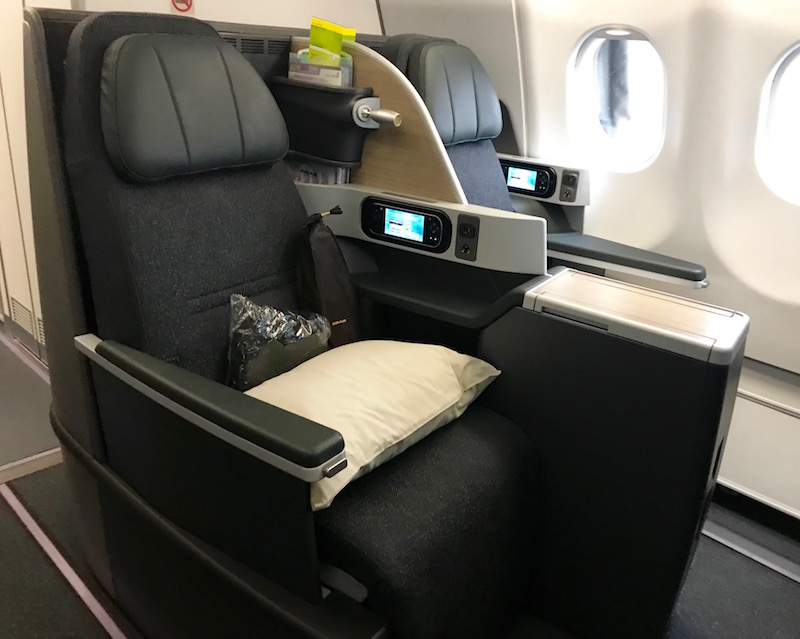 EVA Air A330 Business Class Seating