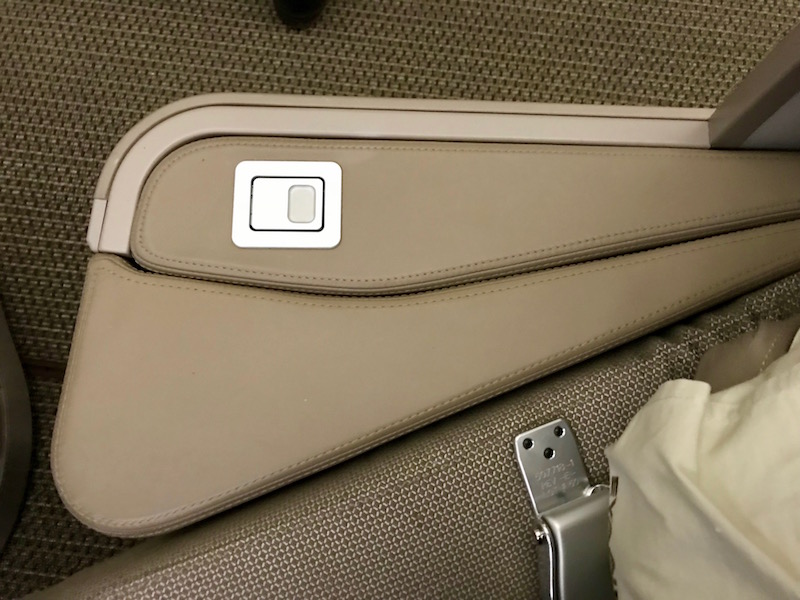 Storable Armrest For More Sleeping Space