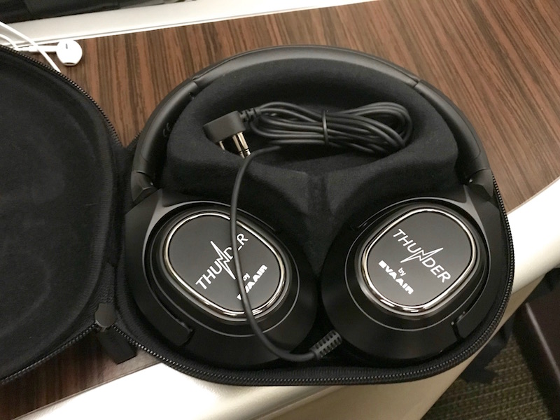 EVA Air Business Class Headphones
