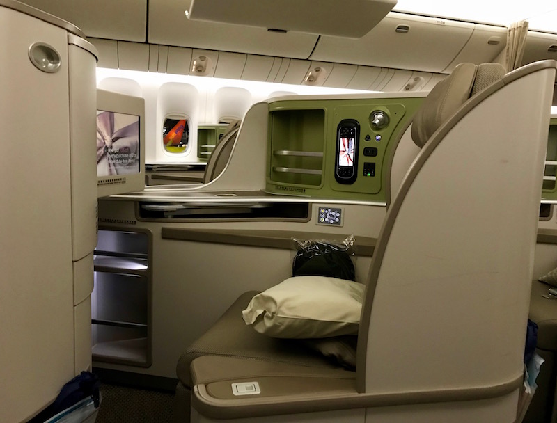 Flight Review: EVA Air (777-300ER) Business Class - Vancouver to Taipei ...