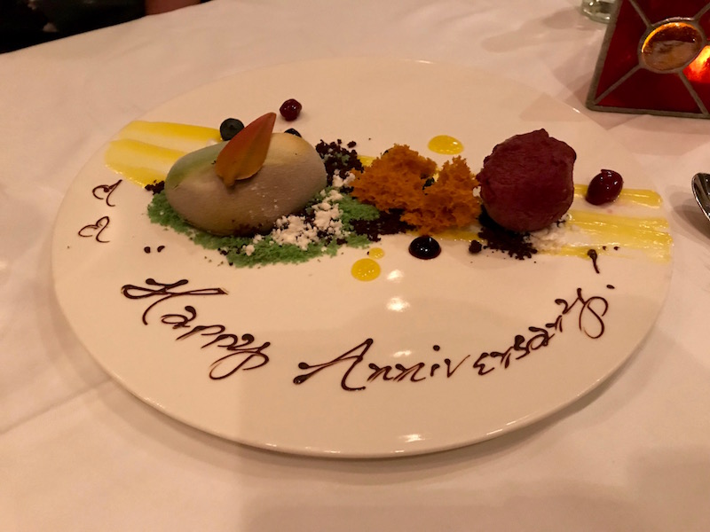 Happy Anniversary Dessert