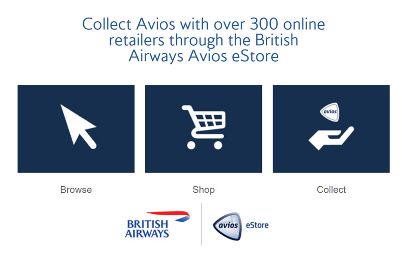 British Airways Avios eStore