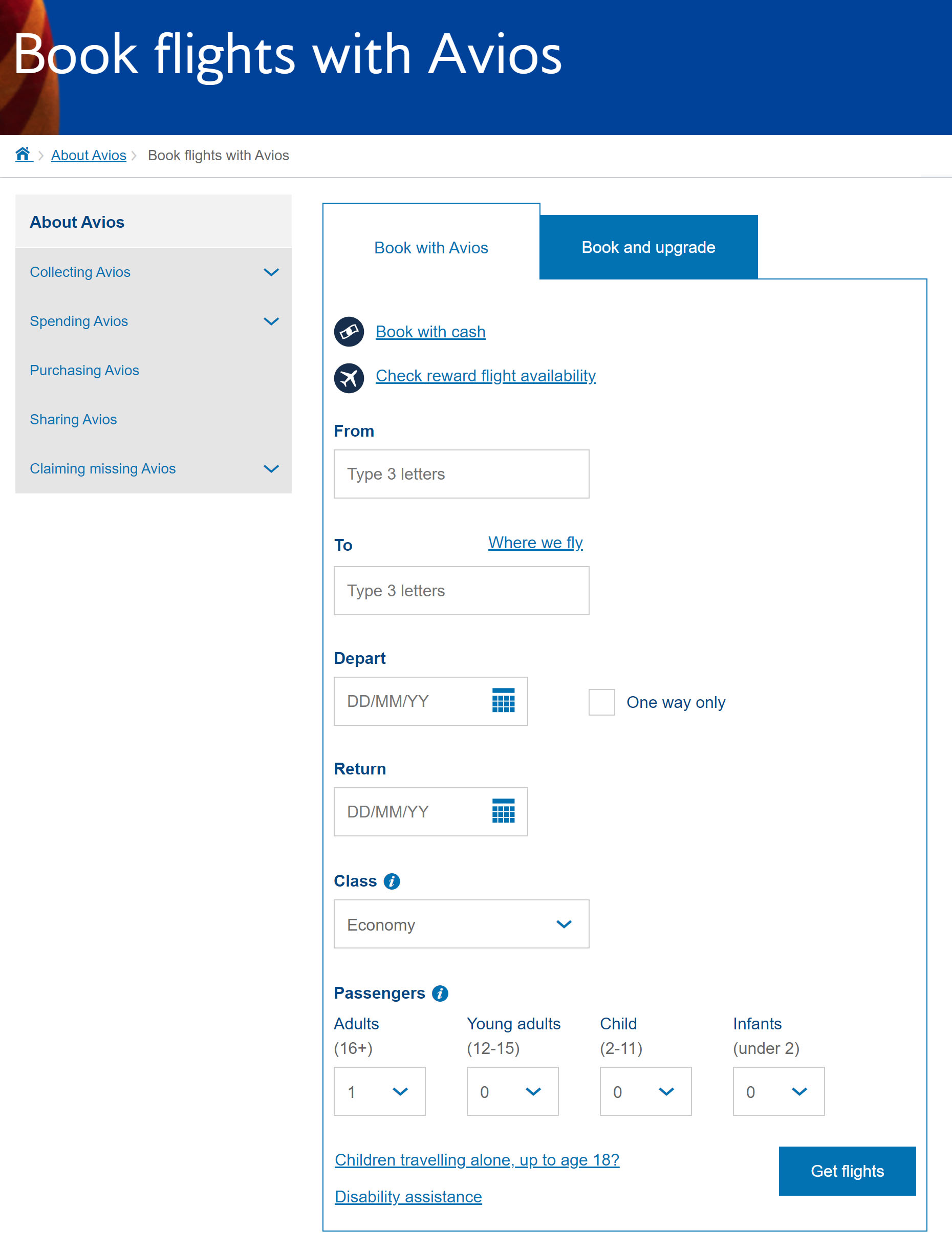 How to Book Your Flight With Avios PointsWise