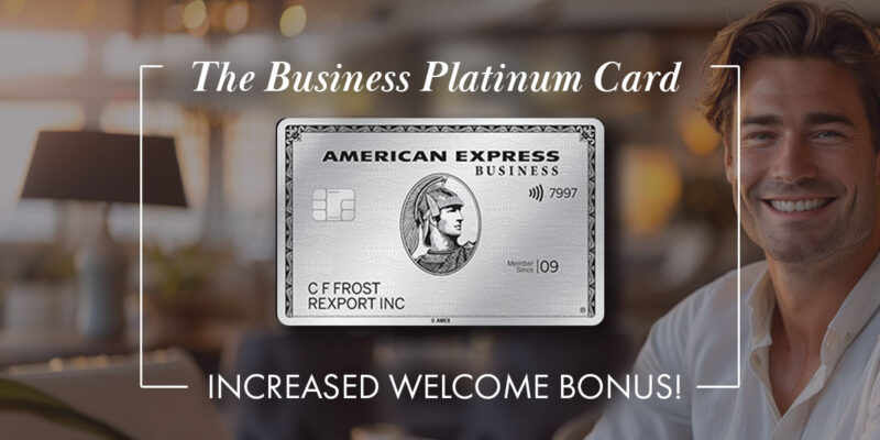 Amex Business Platinum Canada Increased Welcome Bonus for November, 2024