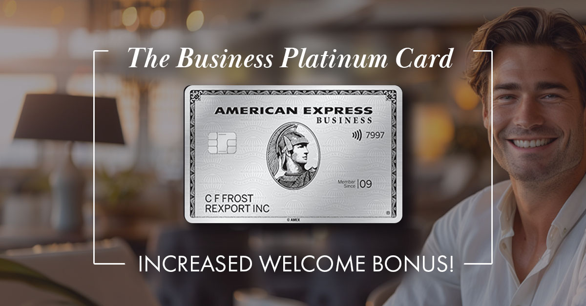 Amex Business Platinum Canada Increased Welcome Bonus for November, 2024