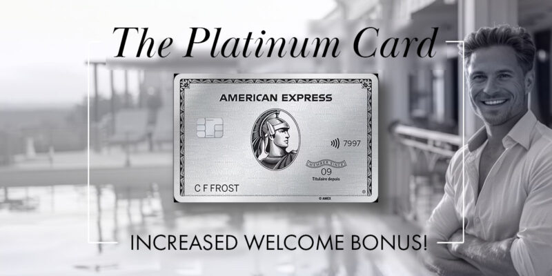 Amex Platinum Canada Increased Welcome Bonus for November, 2024