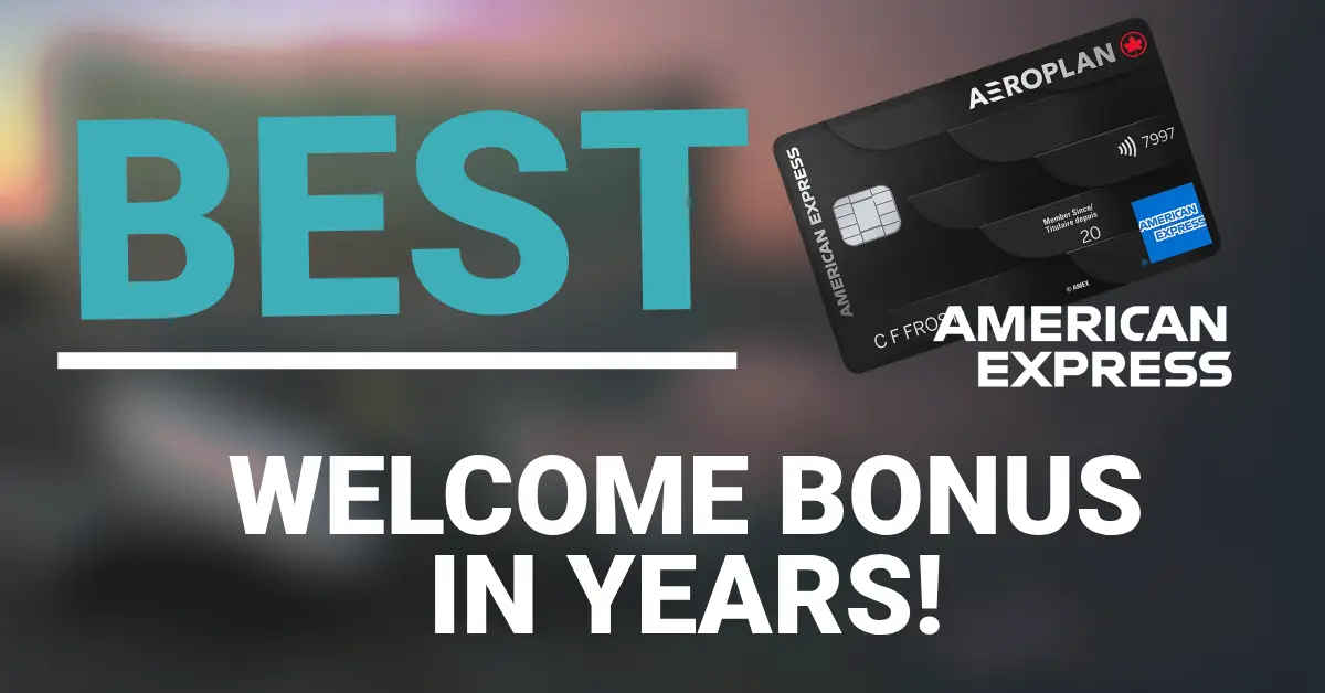 Best Welcome Bonus, May, 2025, Aeroplan Business Reserve Card Canada