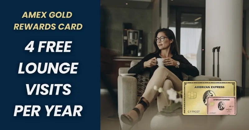 Amex Gold Card free lounge access credit
