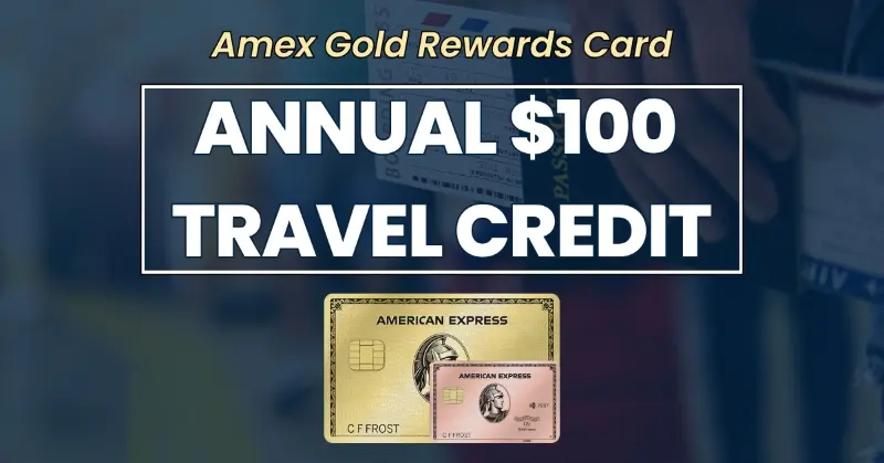 American Express Gold Reward Card Canada annual travel credit