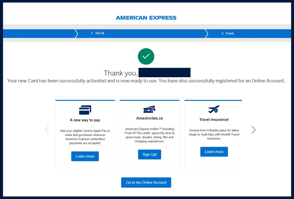 Additional card approved. Now it's time to meet the minimum spend.