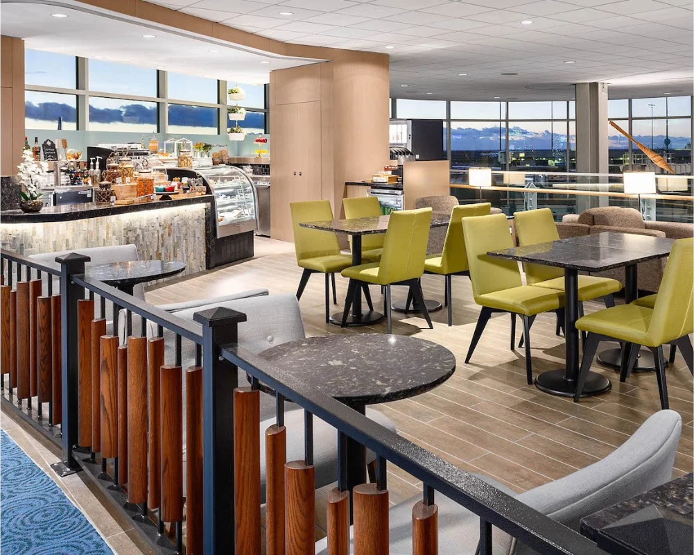 Plaza Premium Lounge Vancouver (YVR) - the primary Canadian lounge network included with Amex Platinum Canada.